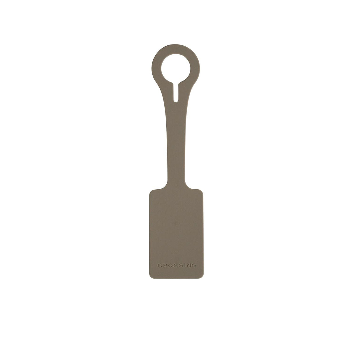 Crossing Luggage Tag - Cement