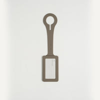 Crossing Luggage Tag - Cement