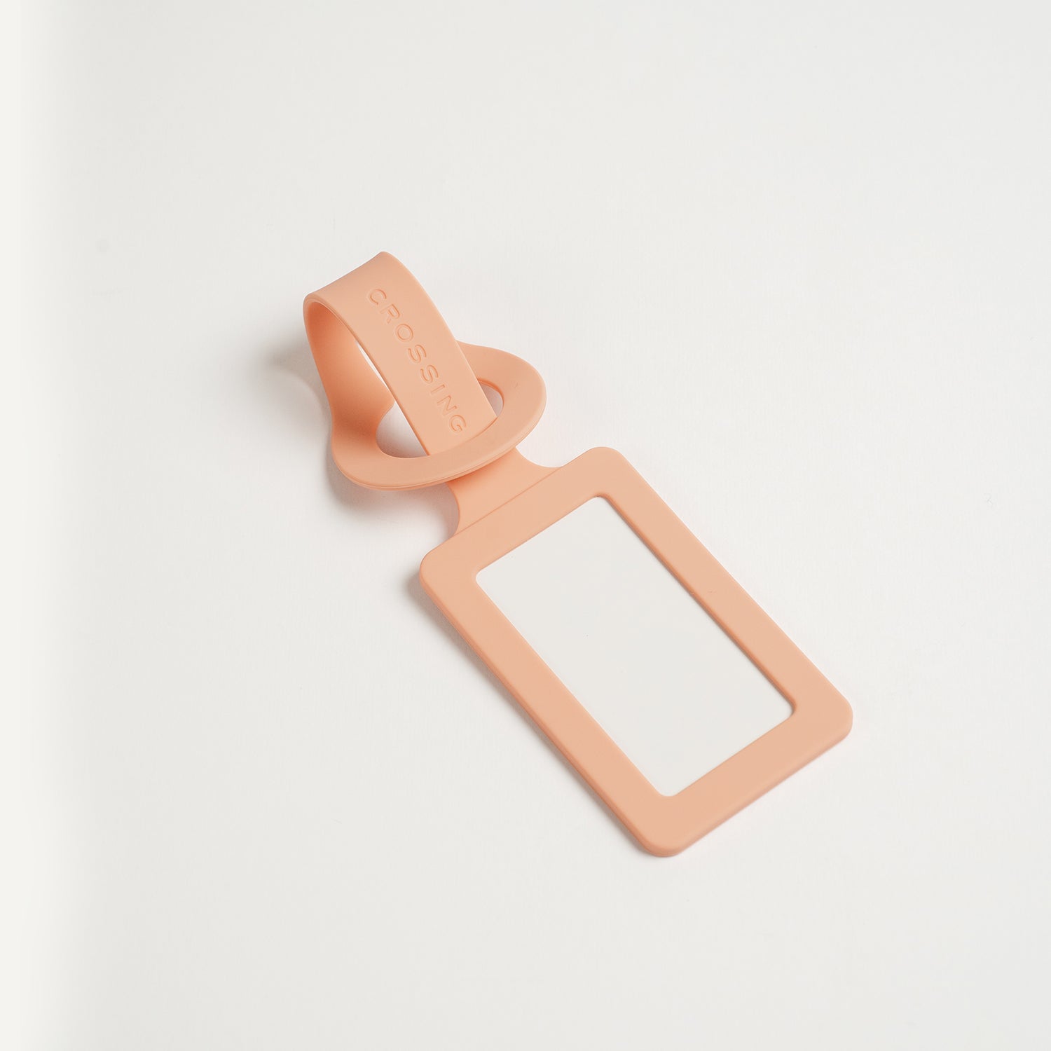 Crossing Luggage Tag - Coral