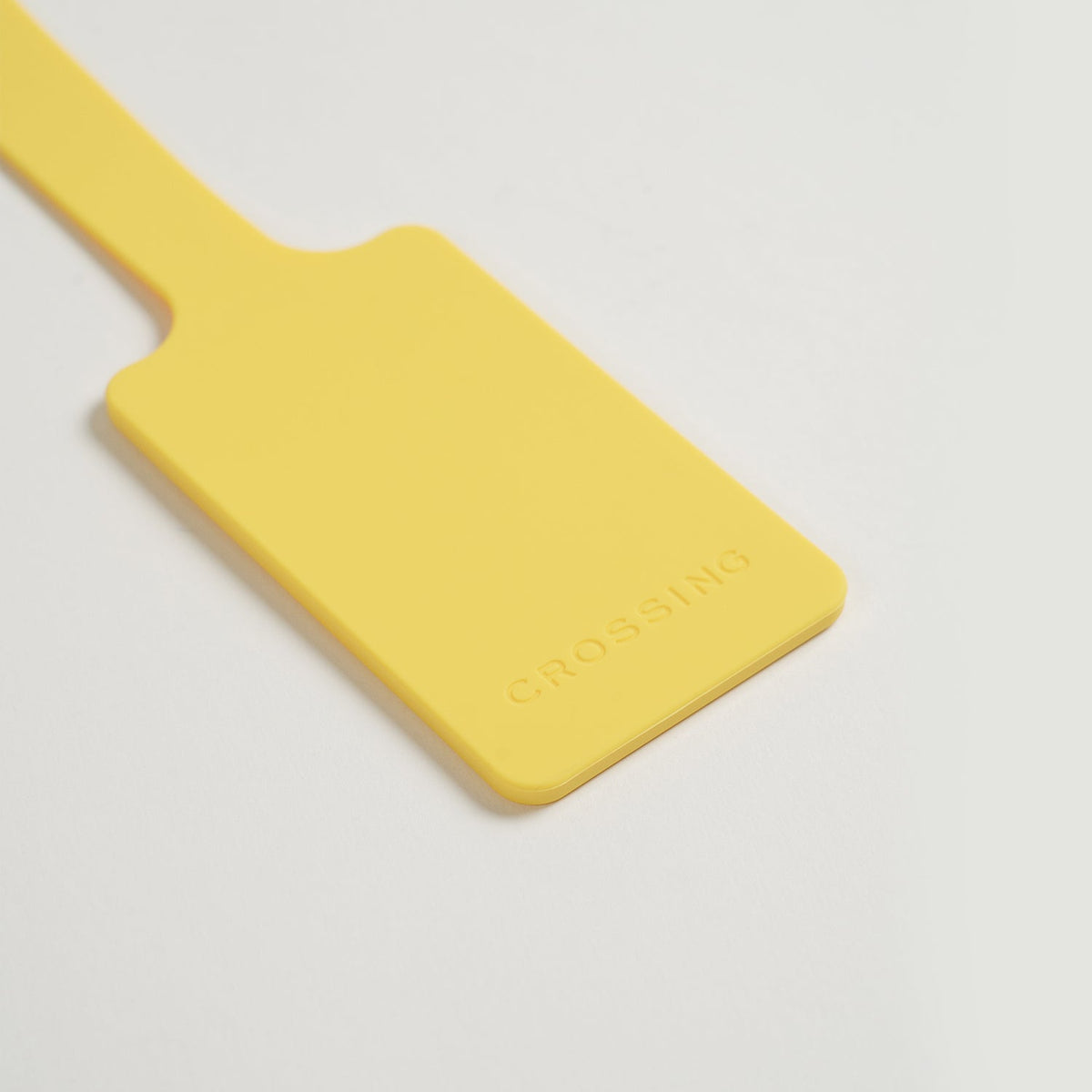 Crossing Luggage Tag - Lemon