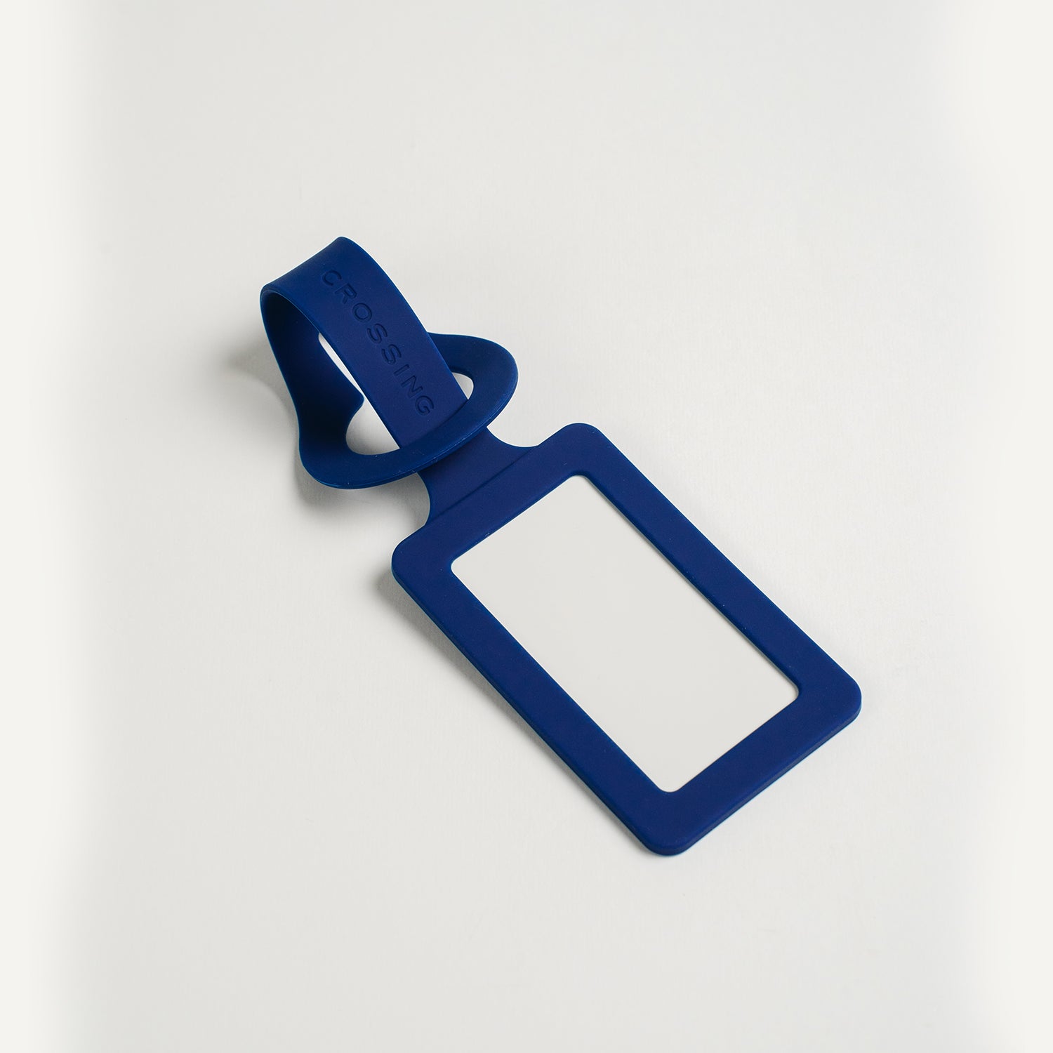Crossing Luggage Tag - Navy