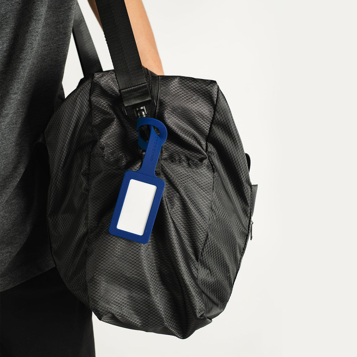 Crossing Luggage Tag - Navy