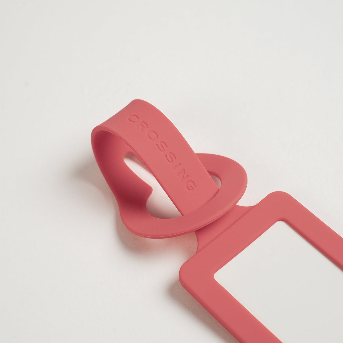 Crossing Luggage Tag - Rouge