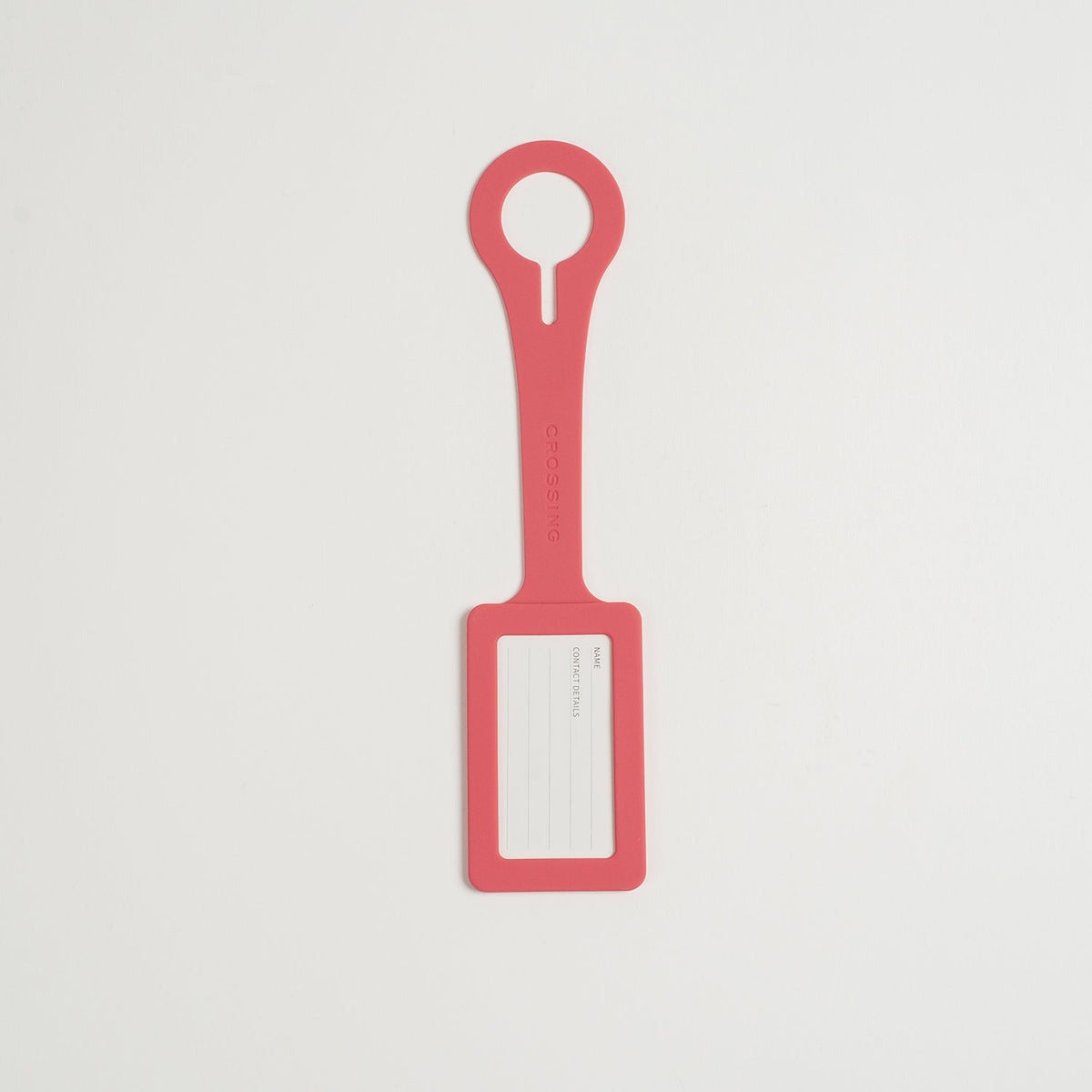 Crossing Luggage Tag - Rouge