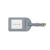Crossing Milano Leather Luggage Tag - Pigeon
