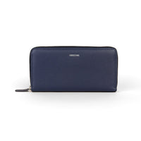 Crossing Milano Long Zip Wallet RFID - Barcoss Navy