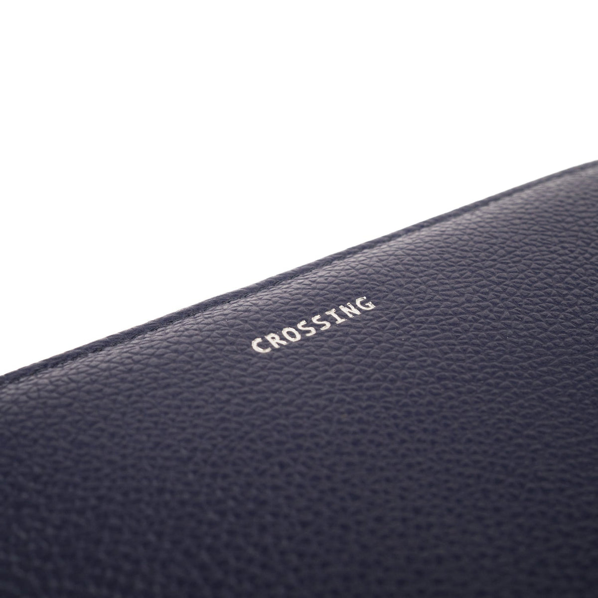 Crossing Milano Long Zip Wallet RFID - Barcoss Navy