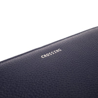 Crossing Milano Long Zip Wallet RFID - Barcoss Navy