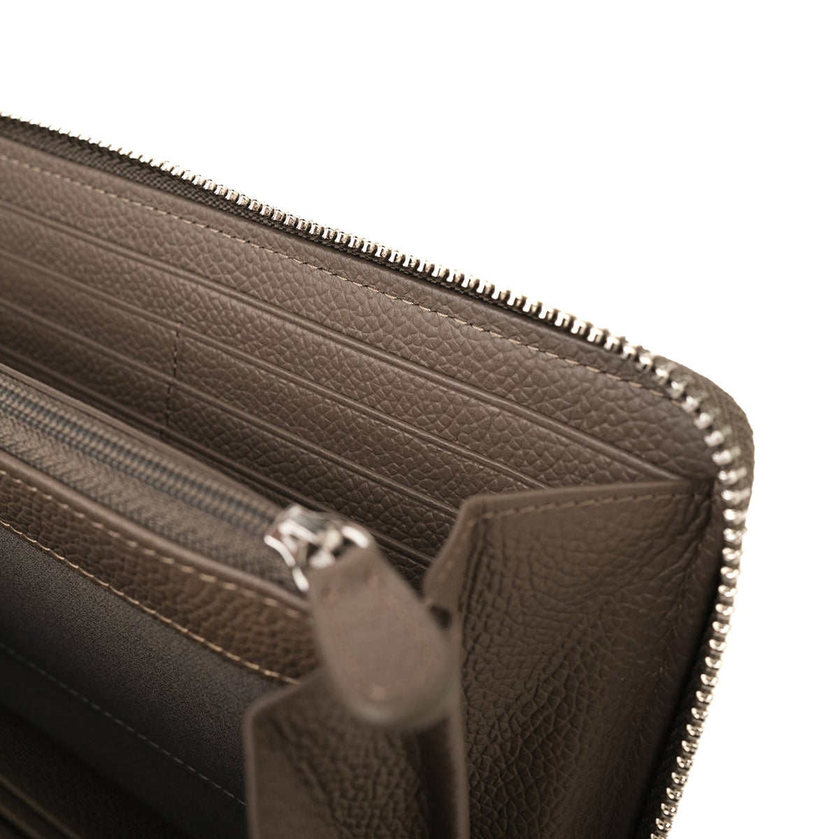 Crossing Milano Long Zip Wallet RFID - Dark Khaki