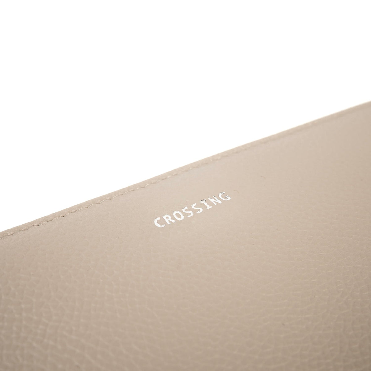 Crossing Milano Long Zip Wallet RFID - New Sand
