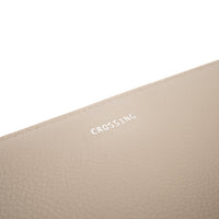 Crossing Milano Long Zip Wallet RFID - New Sand