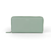 Crossing Milano Long Zip Wallet RFID - Sage