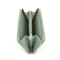 Crossing Milano Long Zip Wallet RFID - Sage