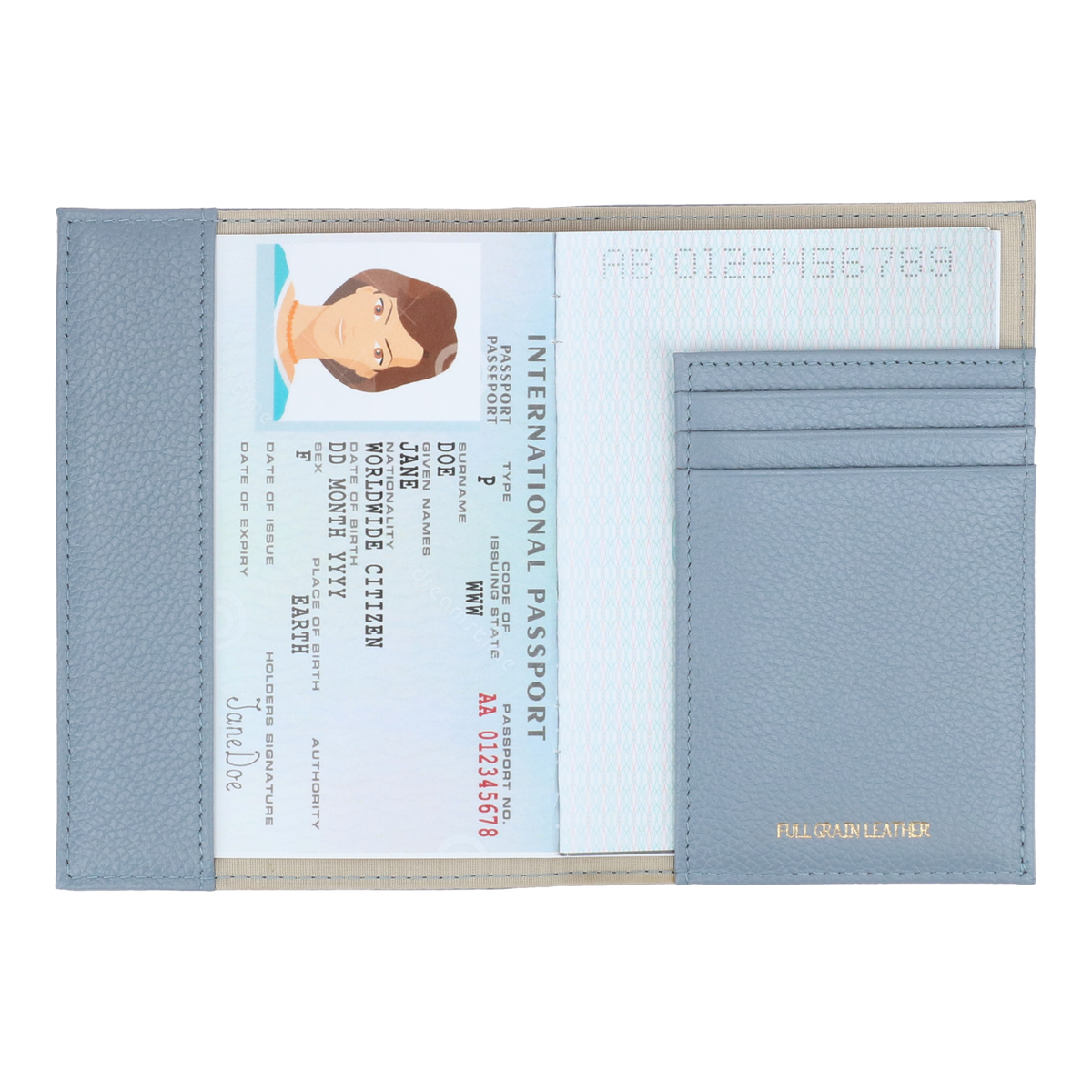 Crossing Milano Passport Holder - Pigeon