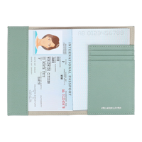 Crossing Milano Passport Holder - Sage