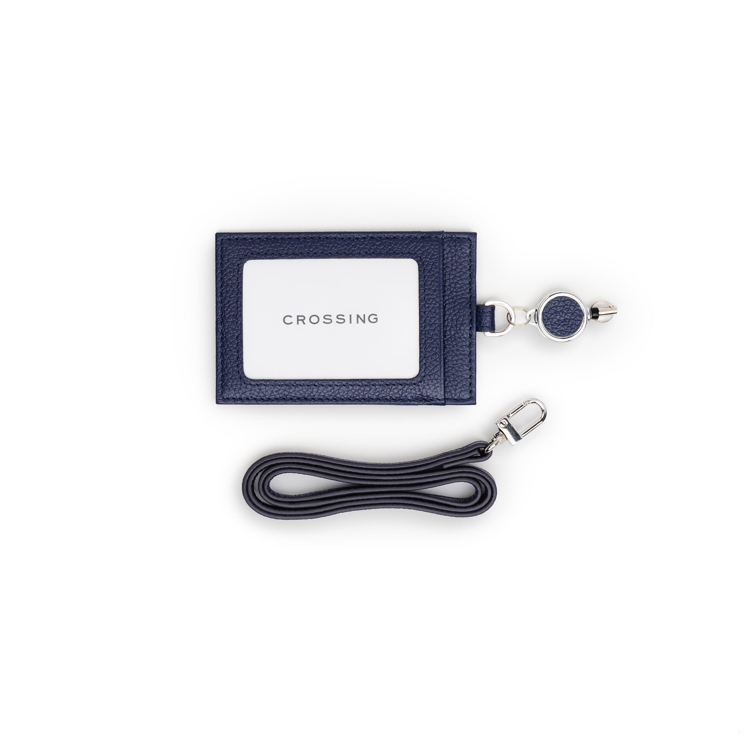 Crossing Milano Retractable Lanyard - Barcoss Navy