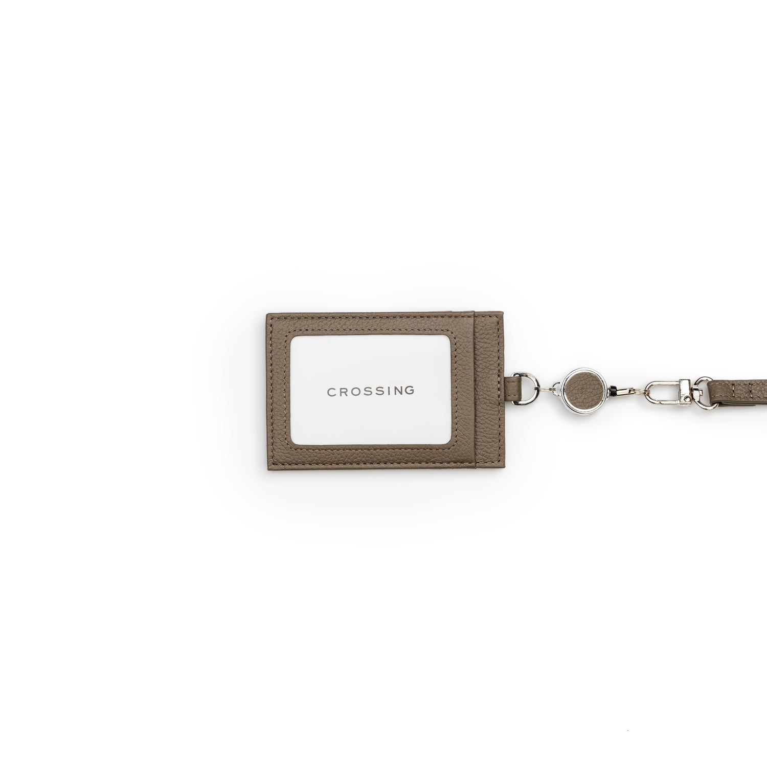 Crossing Milano Retractable Lanyard - Dark Khaki