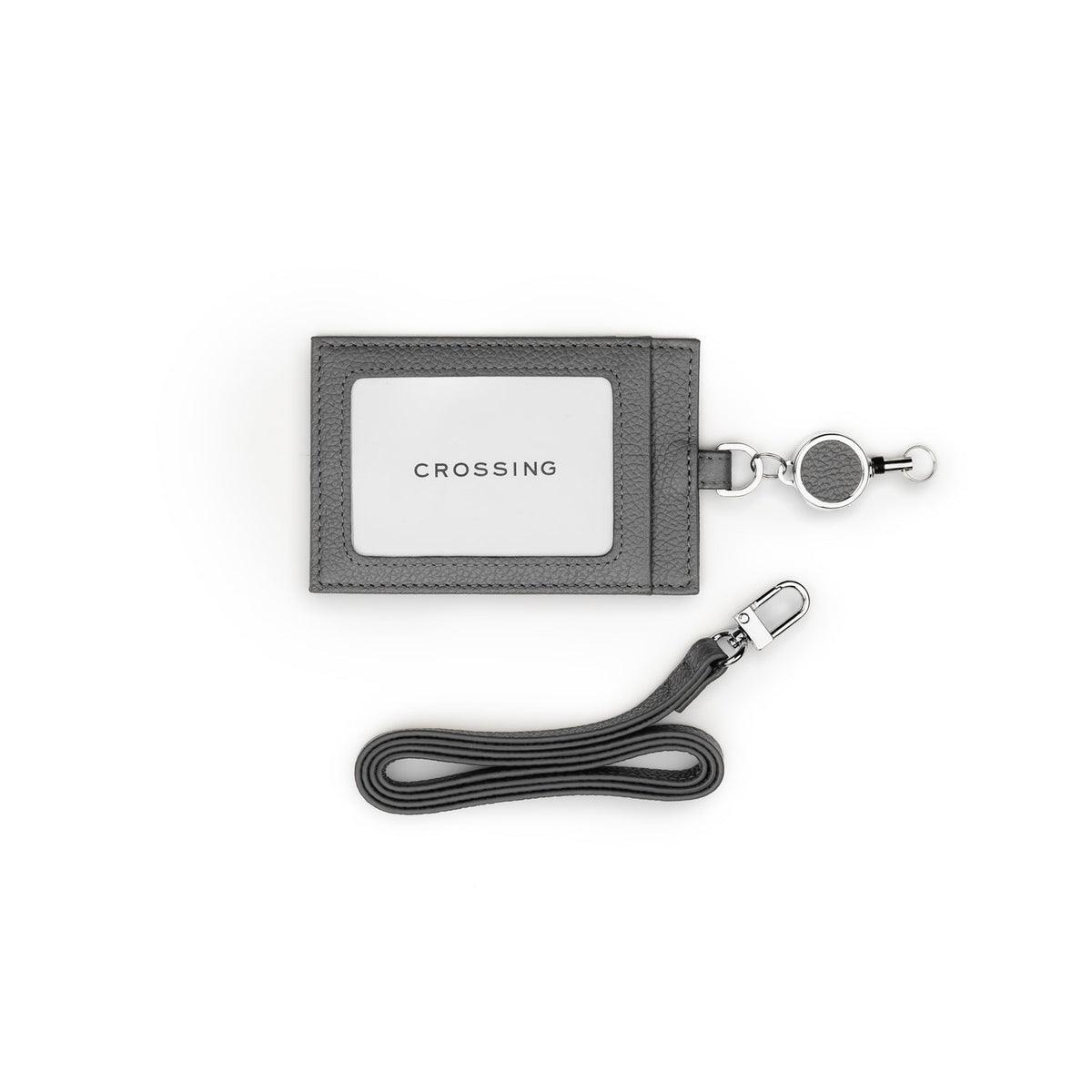 Crossing Milano Retractable Lanyard - Grey