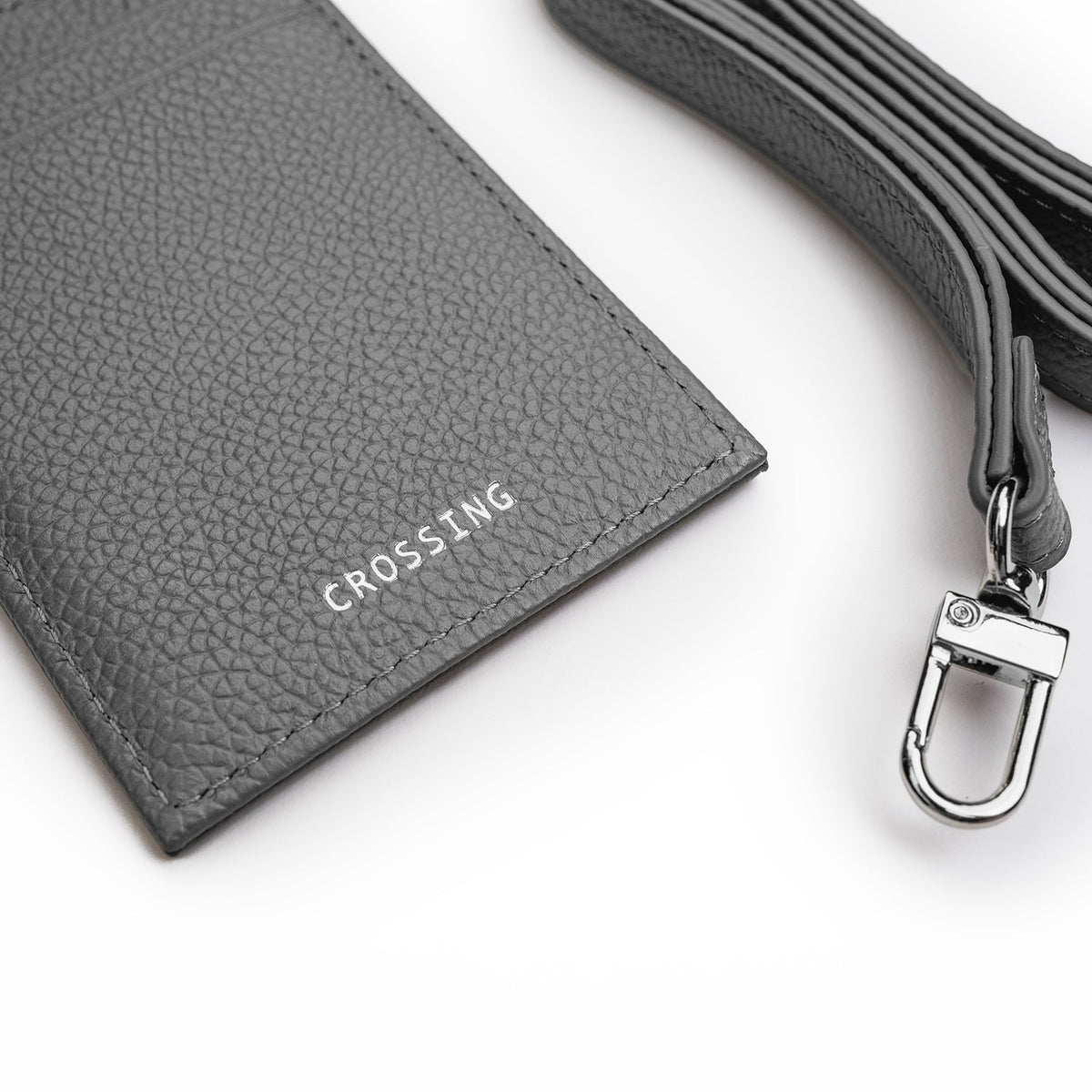 Crossing Milano Retractable Lanyard - Grey