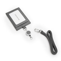 Crossing Milano Retractable Lanyard - Grey