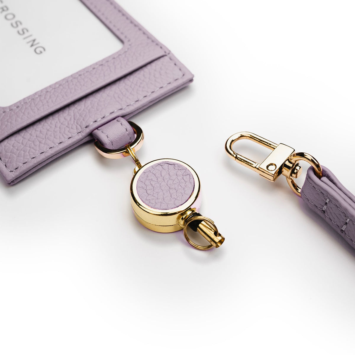 Crossing Milano Retractable Lanyard - Lavender