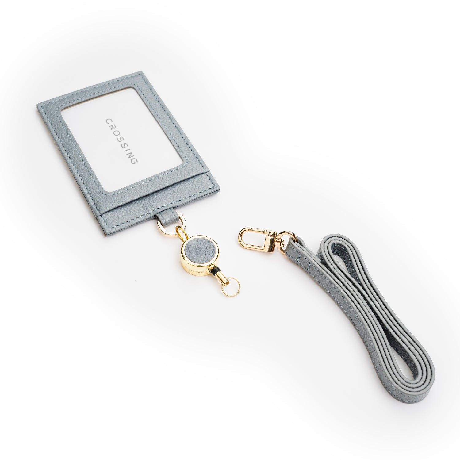 Crossing Milano Retractable Lanyard - Pigeon