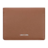 Crossing Milano Small Gusset Wallet Rfid - Barcos Brown