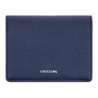 Crossing Milano Small Gusset Wallet Rfid - Barcos Navy