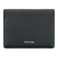 Crossing Milano Small Gusset Wallet Rfid - Black