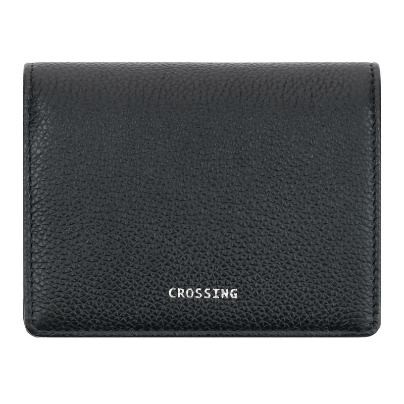 Crossing Milano Small Gusset Wallet Rfid - Black
