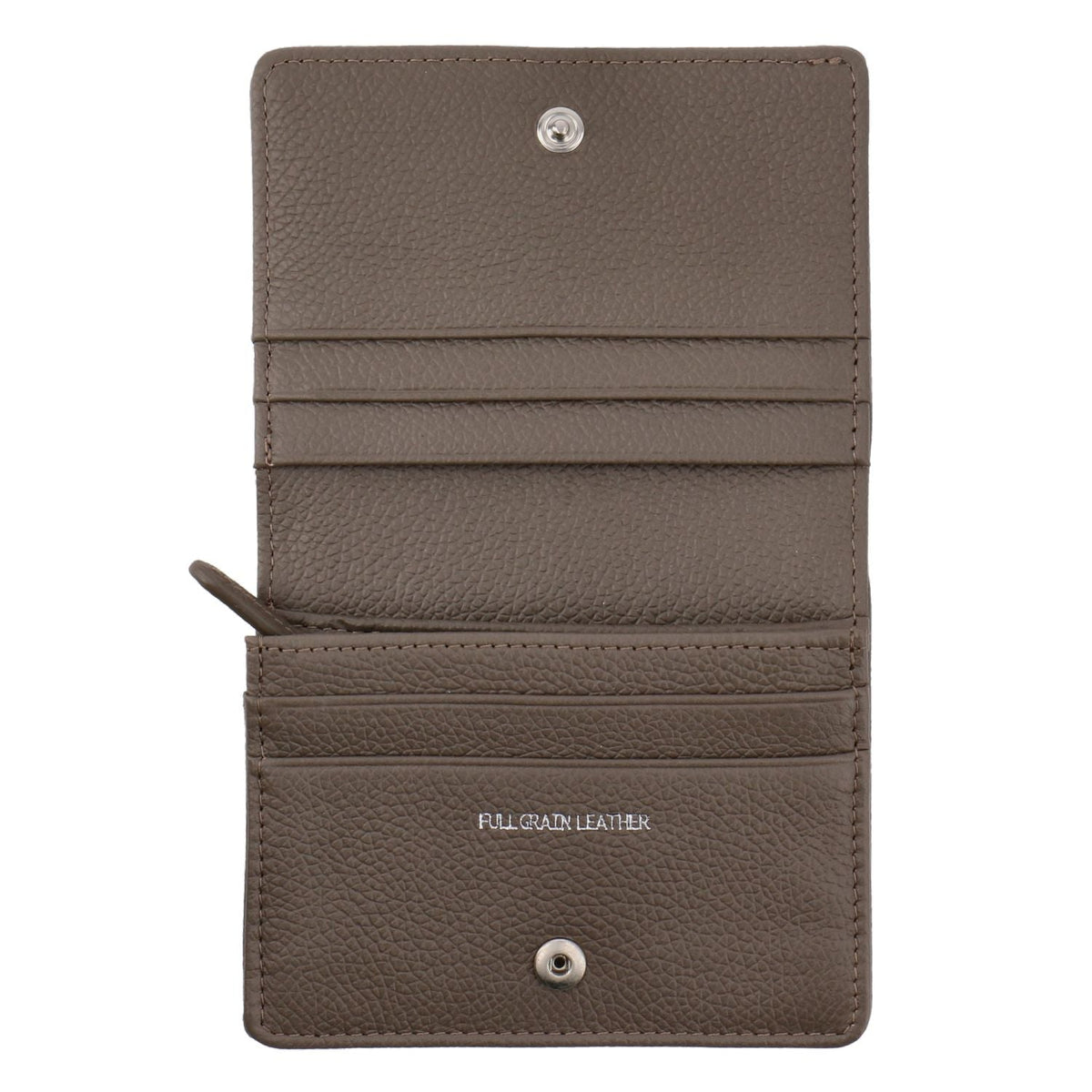 Crossing Milano Small Gusset Wallet Rfid - Dark Khaki