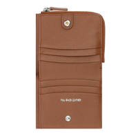 Crossing Milano Small Zip Wallet - Barcos Brown