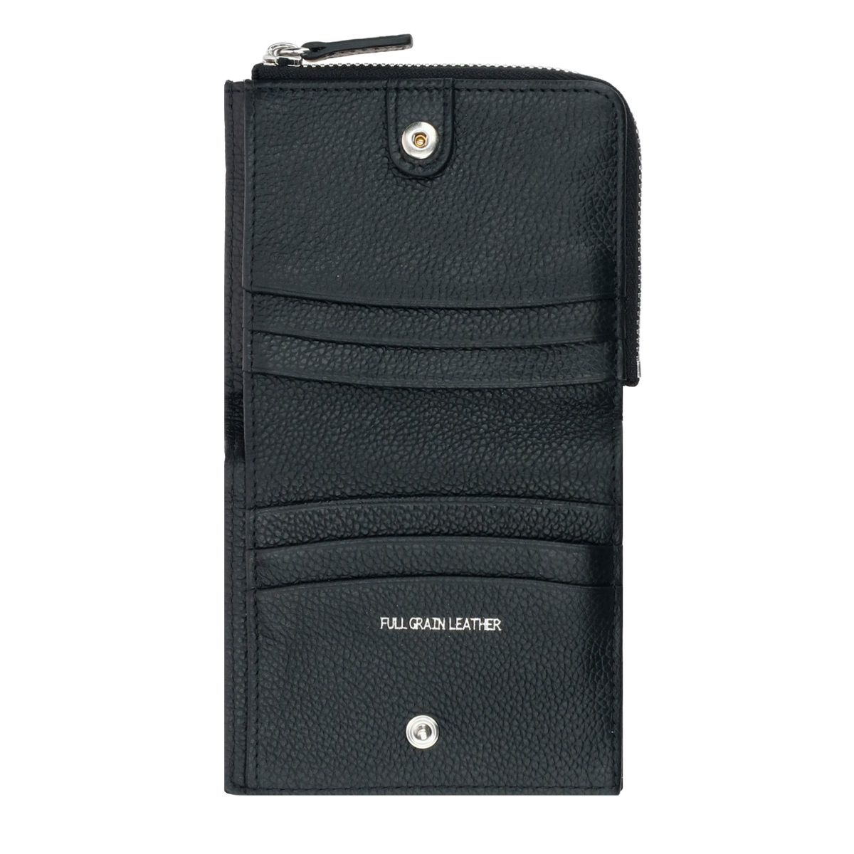 Crossing Milano Small Zip Wallet Rfid - Black