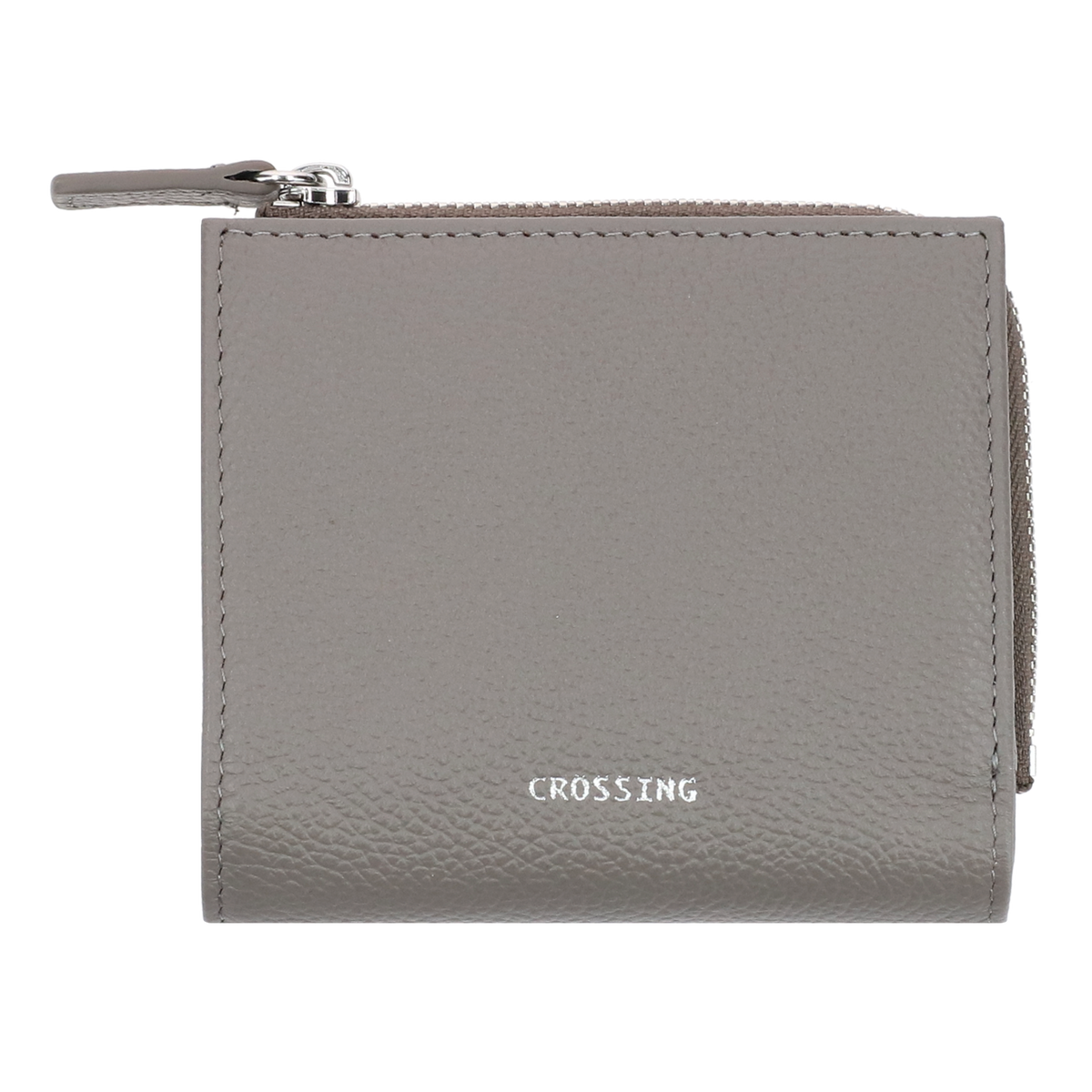 Crossing Milano Small Zip Wallet Rfid - Grey