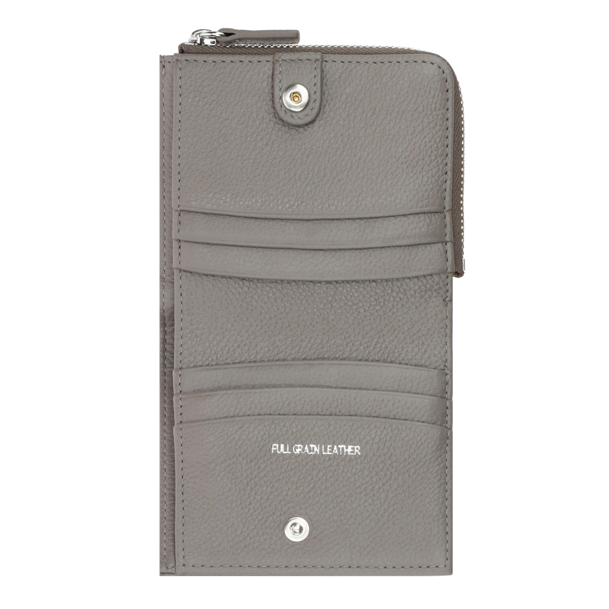 Crossing Milano Small Zip Wallet Rfid - Grey