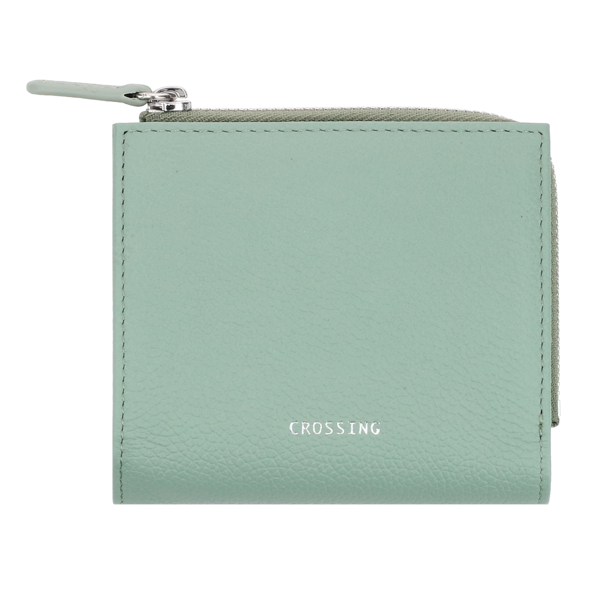 Crossing Milano Small Zip Wallet Rfid - Sage