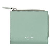 Crossing Milano Small Zip Wallet Rfid - Sage