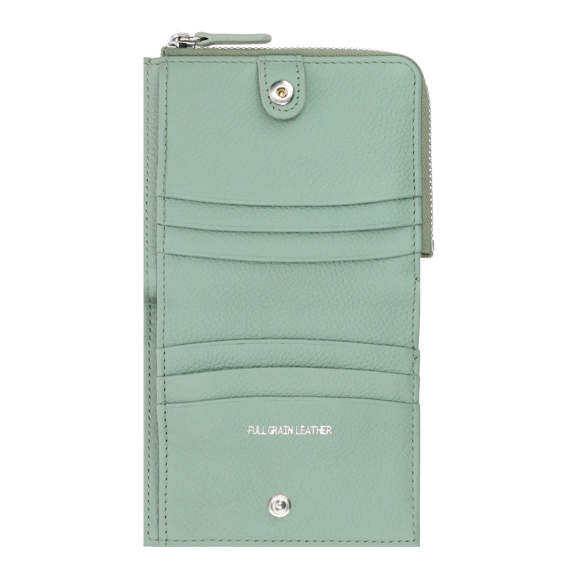 Crossing Milano Small Zip Wallet Rfid - Sage