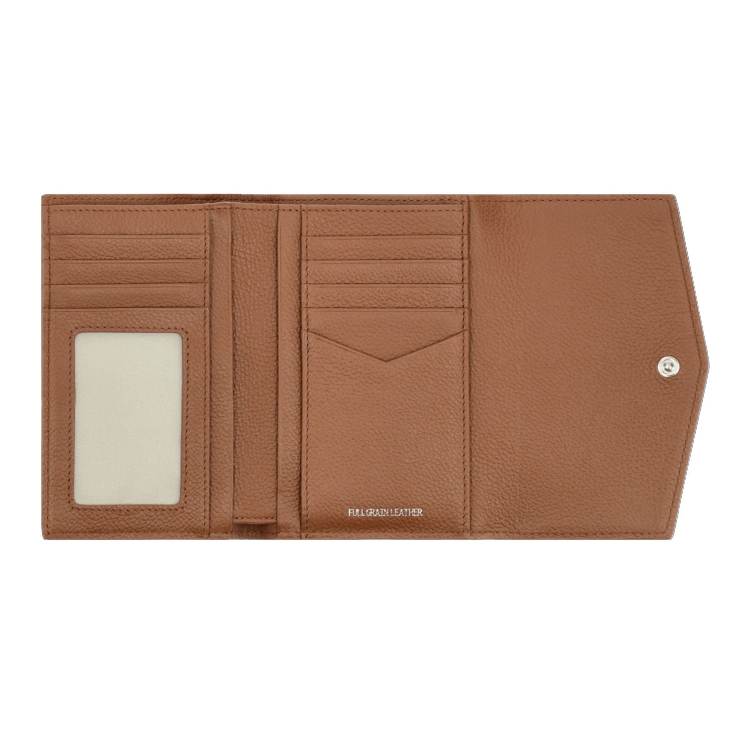 Crossing Milano Trifold Wallet Rfid - Barcos Brown