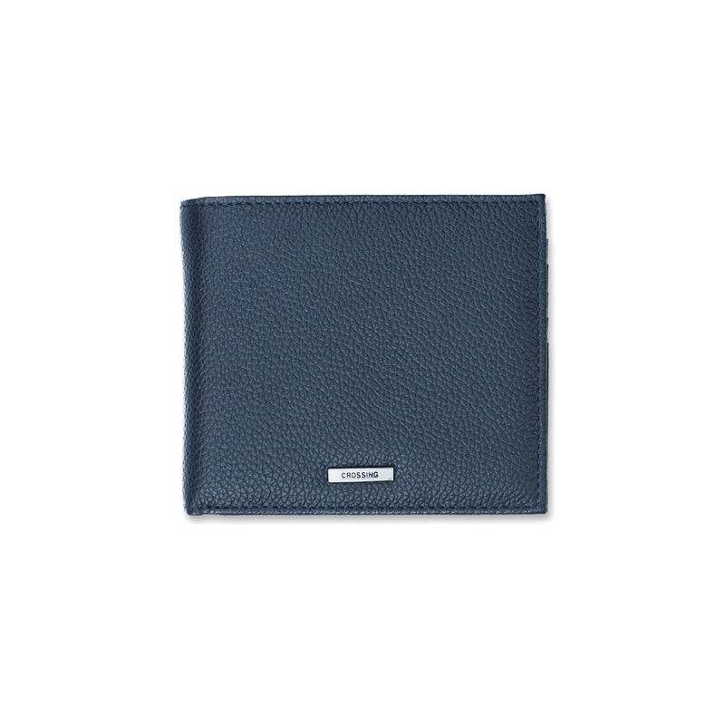 Crossing Milano Voyager Bi-Fold Wallet RFID - Dark Navy