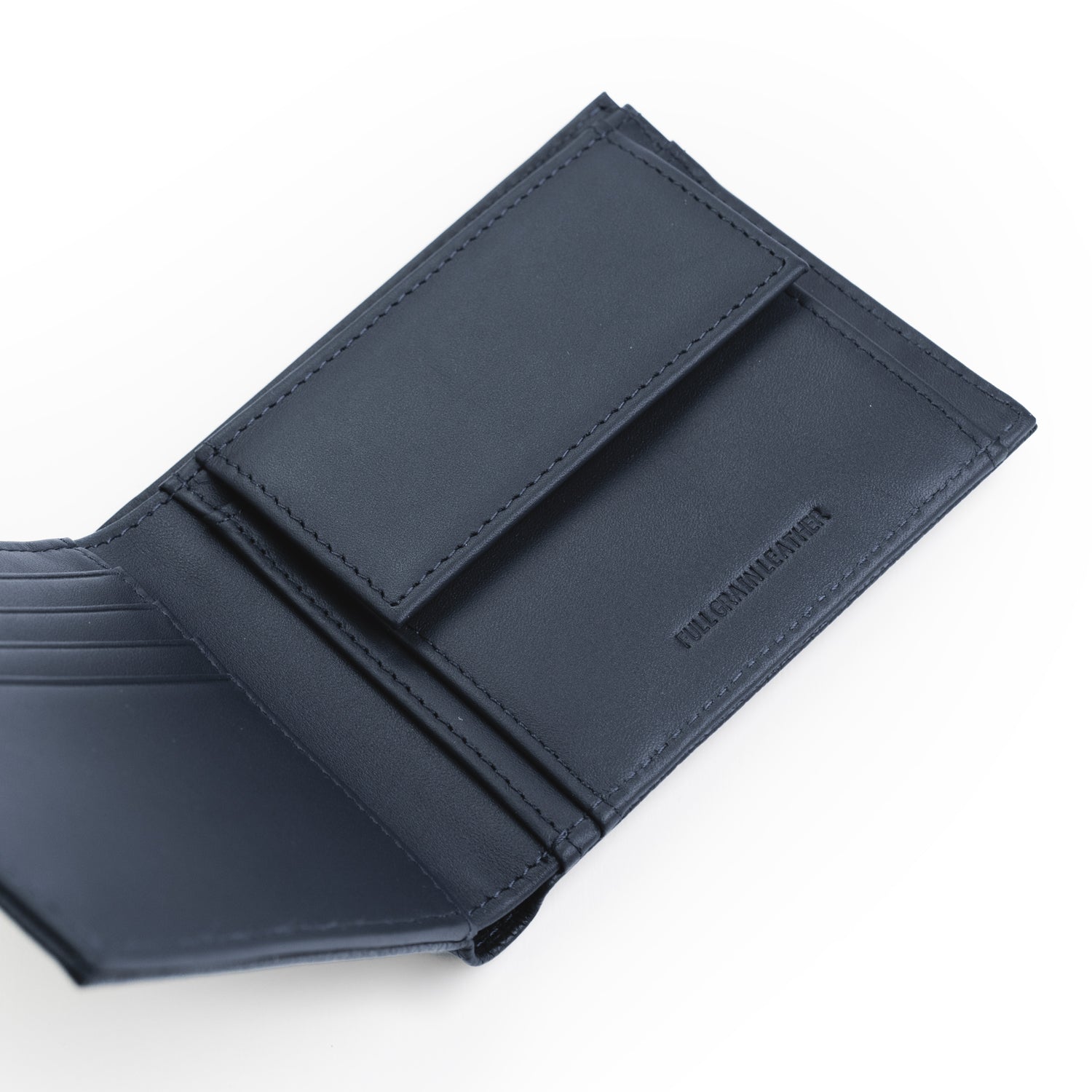 Crossing Milano Voyager Bi-Fold Wallet With Coin Pouch RFID - Dark Navy