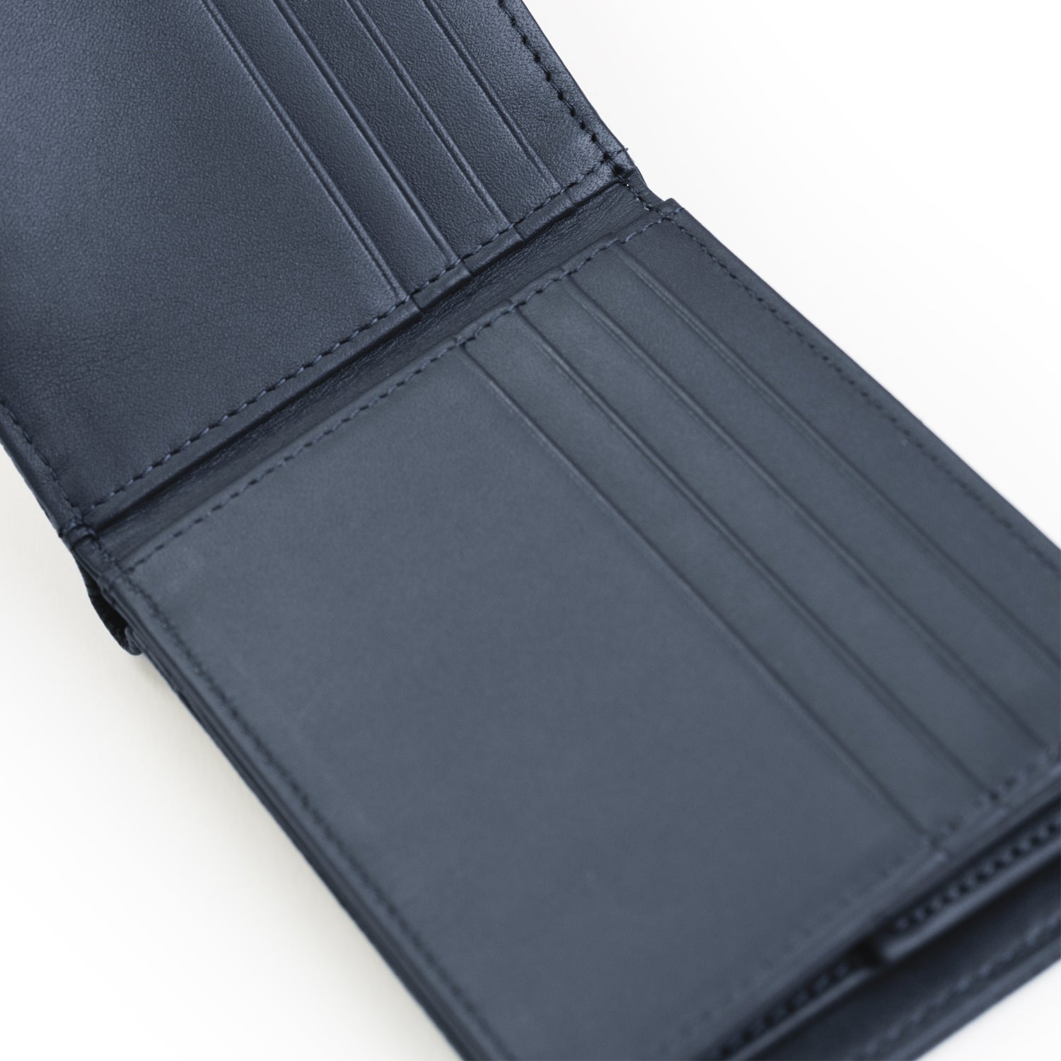 Crossing Milano Voyager Bi-Fold Wallet With Flap and Coin Pouch RFID - Dark Navy