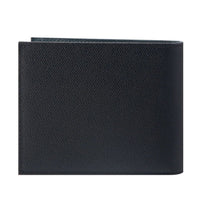 Crossing Modish Bi-fold Leather Wallet RFID - Black/Teal