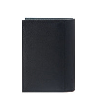 Crossing Modish Short Leather Wallet With Coin Pouch RFID - Black/Teal