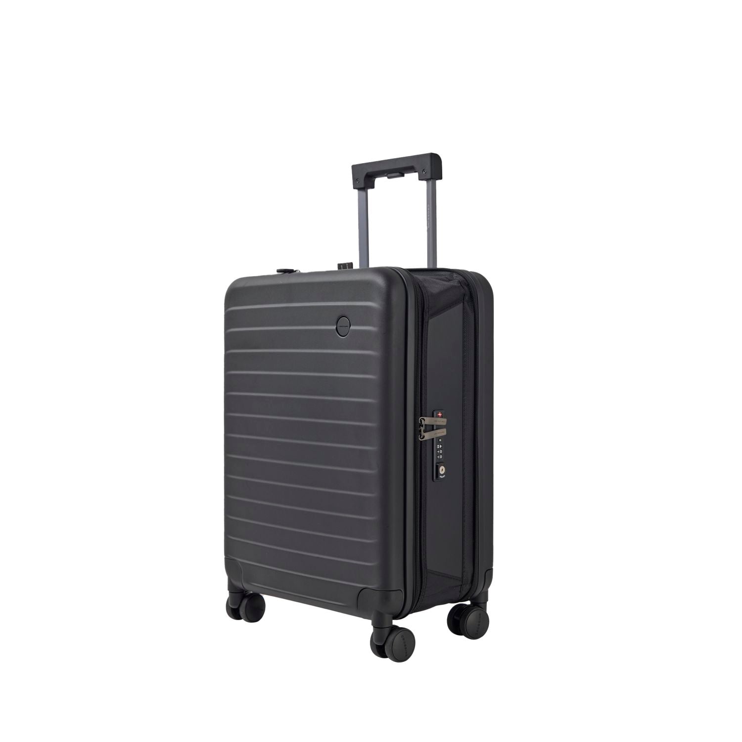 Crossing Ori Collapsible Polycarbonate 20" Carry On Luggage - Black