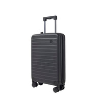 Crossing Ori Collapsible Polycarbonate 20" Carry On Luggage - Black