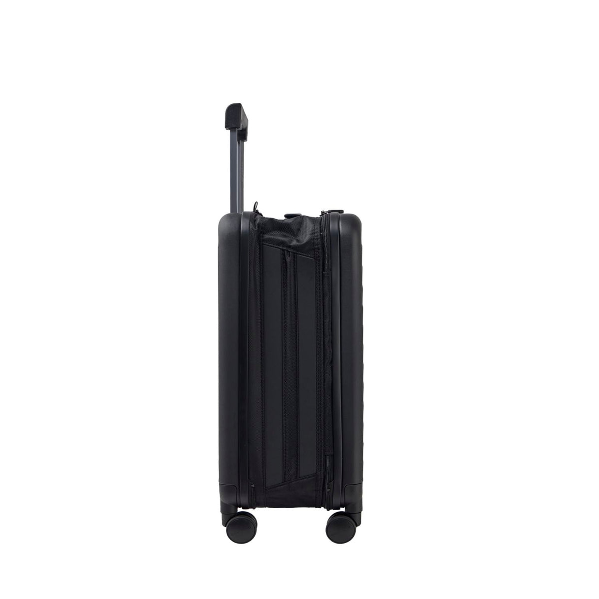 Crossing Ori Collapsible Polycarbonate 20" Carry On Luggage - Black