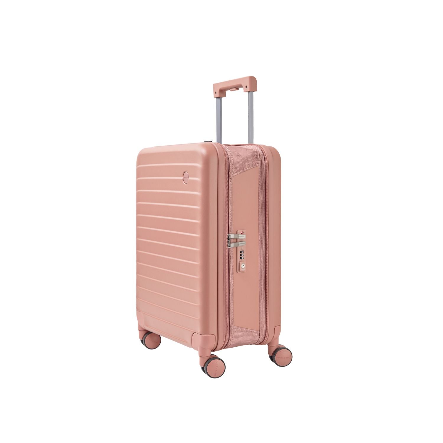 Crossing Ori Collapsible Polycarbonate 20" Carry On Luggage - Rose Quartz