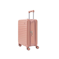 Crossing Ori Collapsible Polycarbonate 20" Carry On Luggage - Rose Quartz