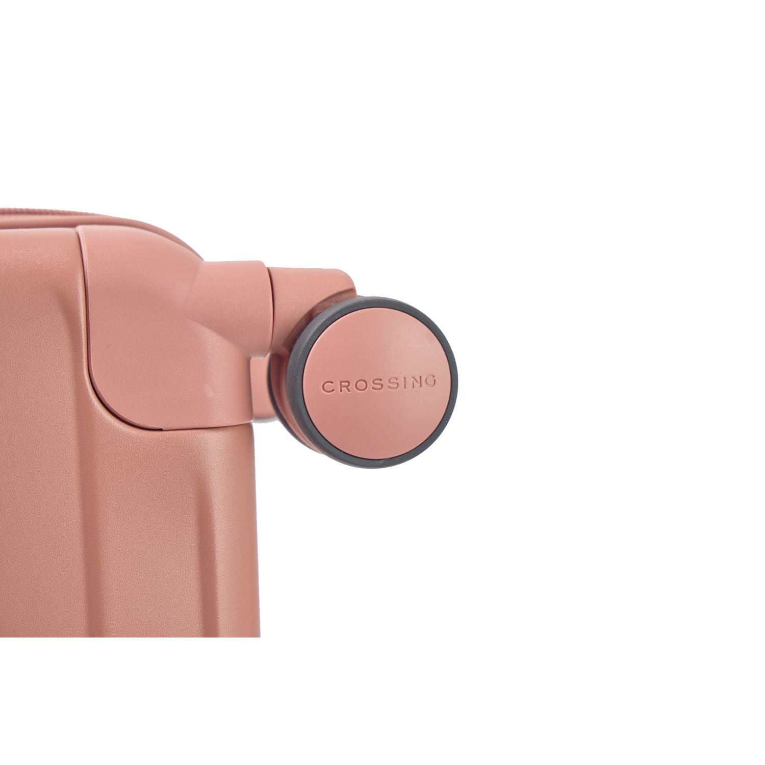 Crossing Ori Collapsible Polycarbonate 20" Carry On Luggage - Rose Quartz